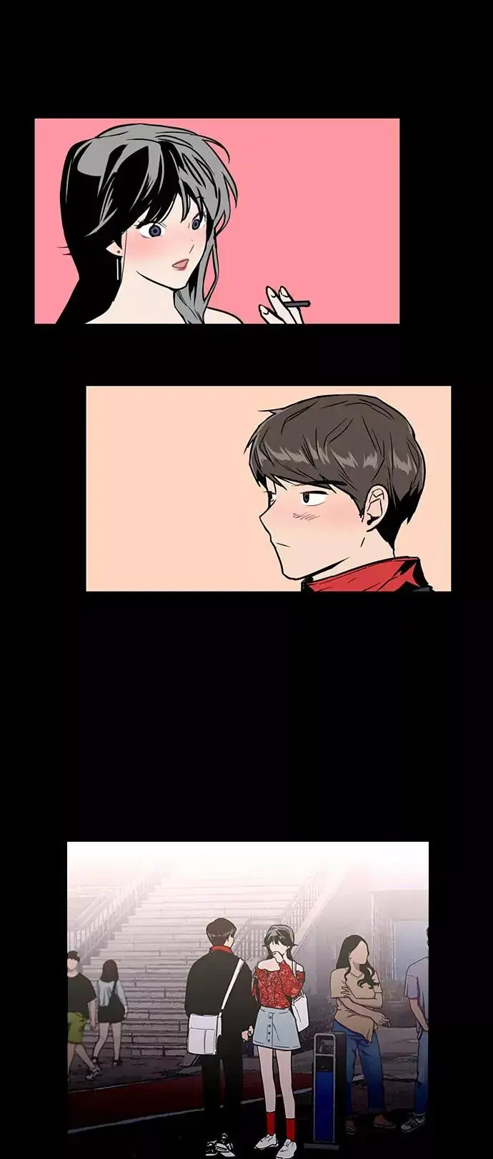 《爱上姐姐的理由》[第27话] 大学校庆（晚上的约会）图36