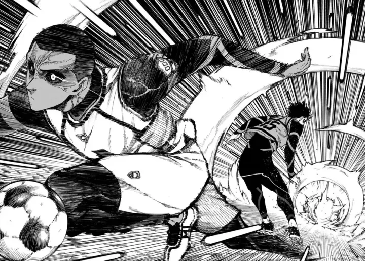 漫画《蓝色监狱 BLUE LOCK》第91话 神速第8张图