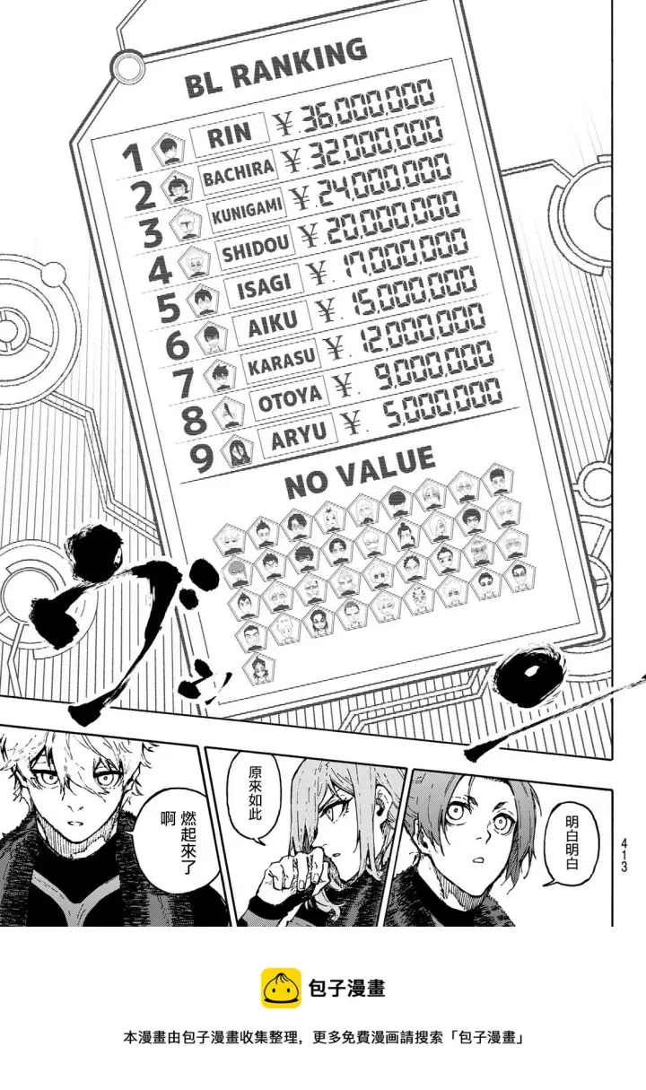 漫画《蓝色监狱 BLUE LOCK》第170话第17张图