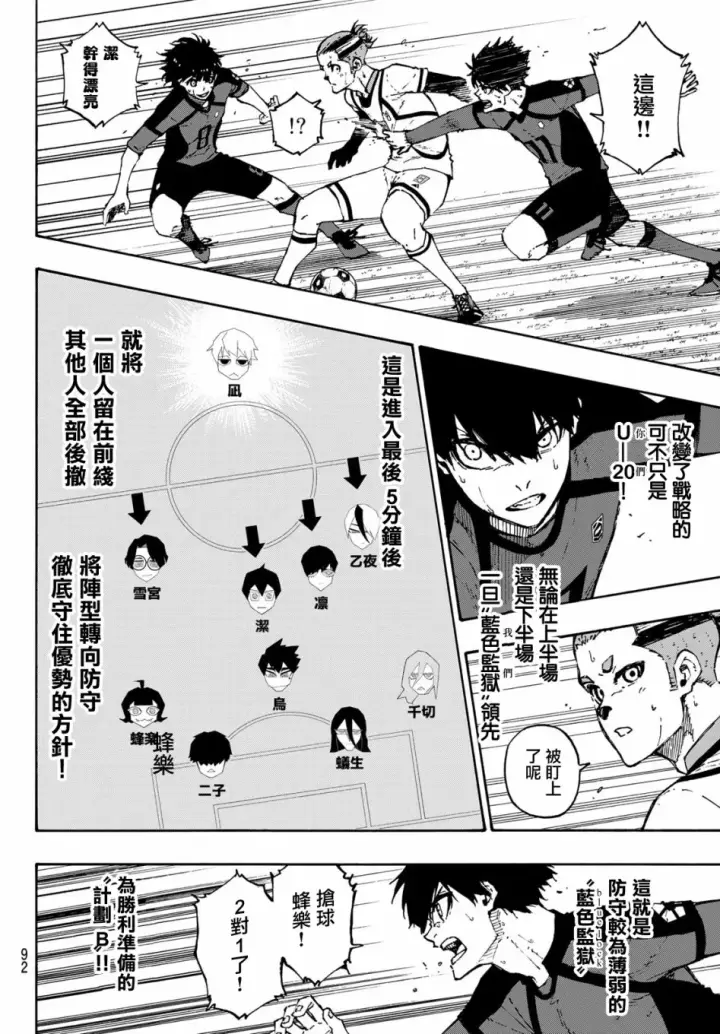 漫画《蓝色监狱 BLUE LOCK》第121话第10张图