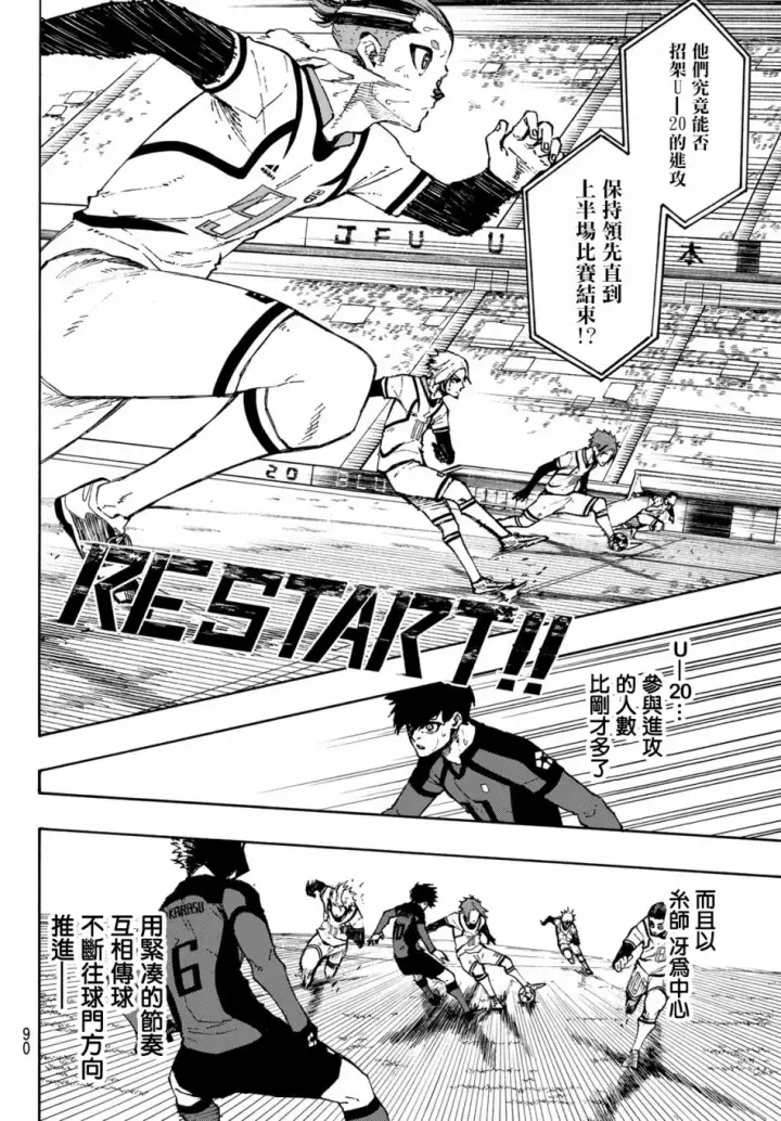 漫画《蓝色监狱 BLUE LOCK》第127话 龙之回旋第8张图