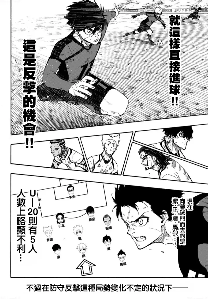 漫画《蓝色监狱 BLUE LOCK》第136话第2张图