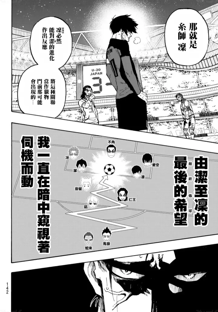 漫画《蓝色监狱 BLUE LOCK》第138话第5张图