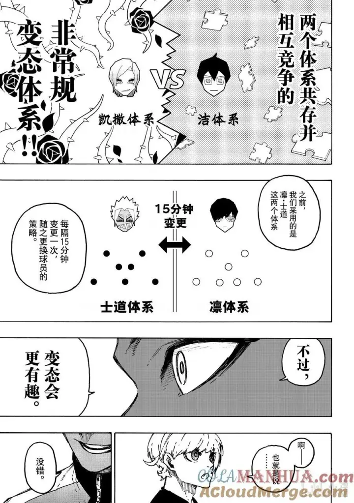 漫画《蓝色监狱 BLUE LOCK》246 非常规变态第17张图