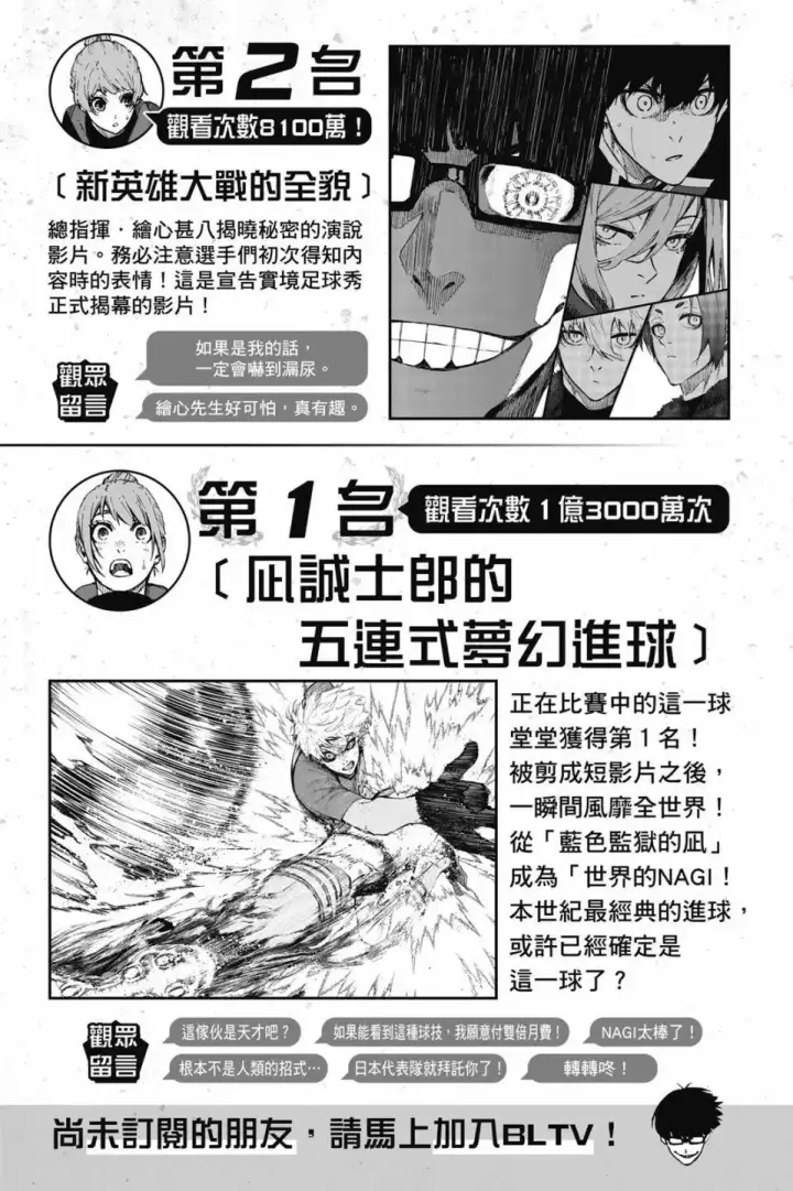 《蓝色监狱 BLUE LOCK》第22卷图191