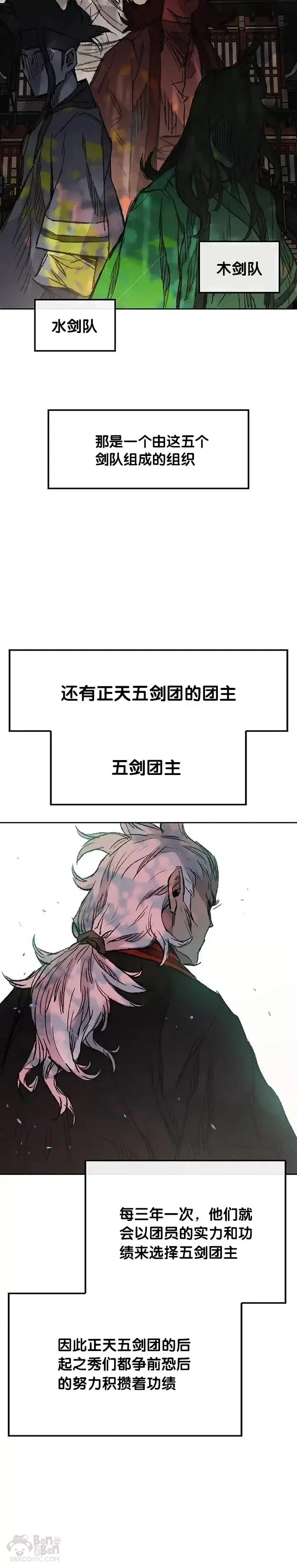 漫画《不败剑仙》第36话 正天五剑团第17张图
