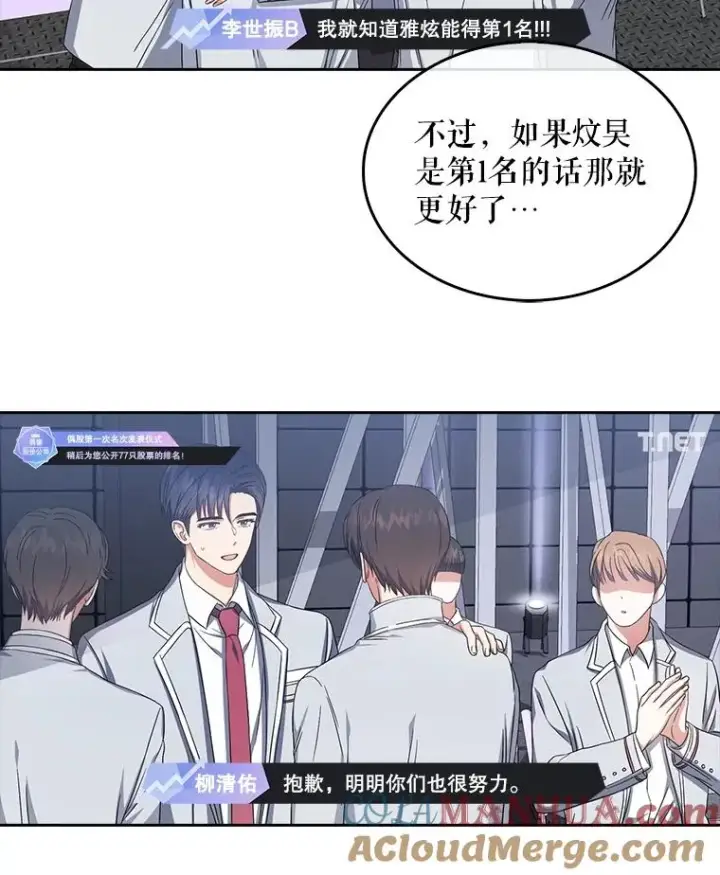 漫画《不出道就完蛋了》24.公开名次第40张图