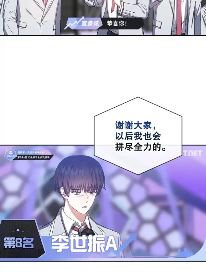 漫画《不出道就完蛋了》24.公开名次第81张图