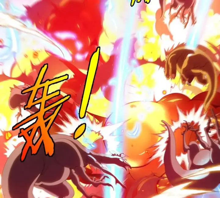 漫画《重生为怪兽什么鬼》第133话 极渊岛巨兽VS秘境巨兽第62张图