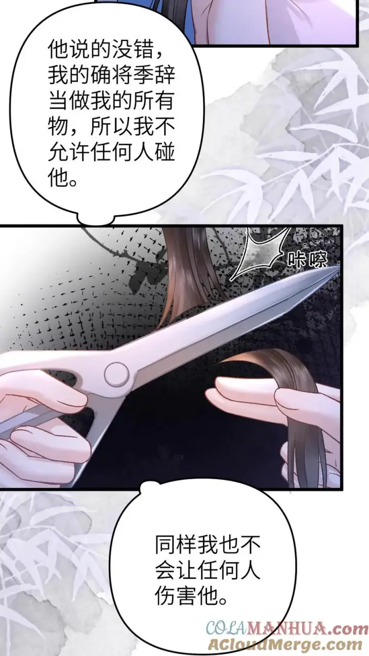 漫画《穿成恶毒炮灰的我被迫开启修罗场》第40话 绝不允许别人碰师兄第15张图