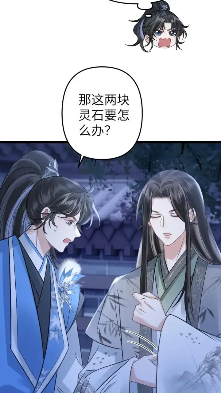 漫画《穿成恶毒炮灰的我被迫开启修罗场》第58话 发现灵石里有蛊虫！第14张图
