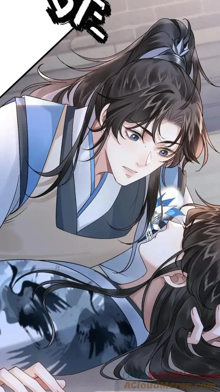漫画《穿成恶毒炮灰的我被迫开启修罗场》第6话 暧昧动作被寒生撞见第21张图