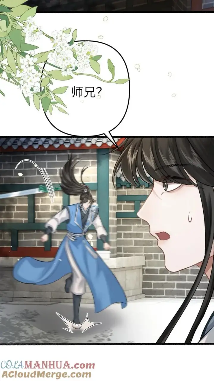 漫画《穿成恶毒炮灰的我被迫开启修罗场》第96话 和小师弟约定一起离开第17张图
