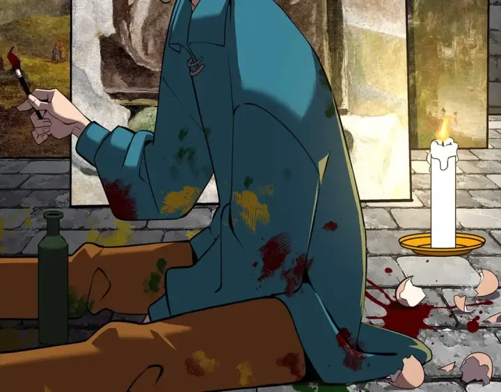 《从士兵到君主》第58话 我爱画画！我爱画画！图67