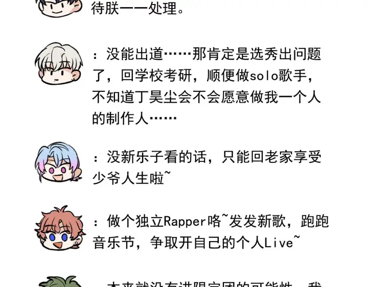 漫画《C位成神3》番外12 粉丝问答第9张图