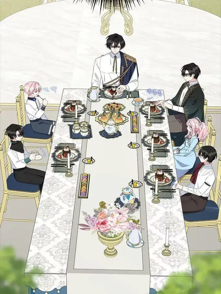 《反派家族的掌权小女儿》20.下午茶图76