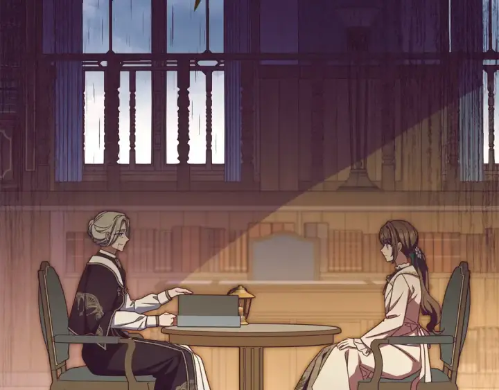 《反派少女被爱意围绕》第106话 不得不离开图103