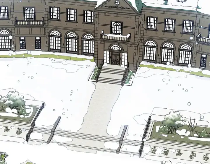 漫画《反派少女被爱意围绕》第109话 堆雪人第2张图