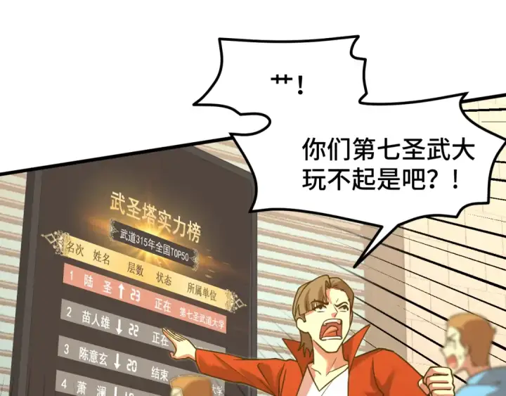 漫画《高武：登陆未来一万年》第84话 轰动全校第5张图