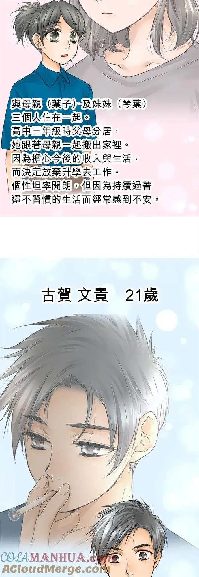 漫画《梗在喉间的话语》休刊【人物介绍】第2张图