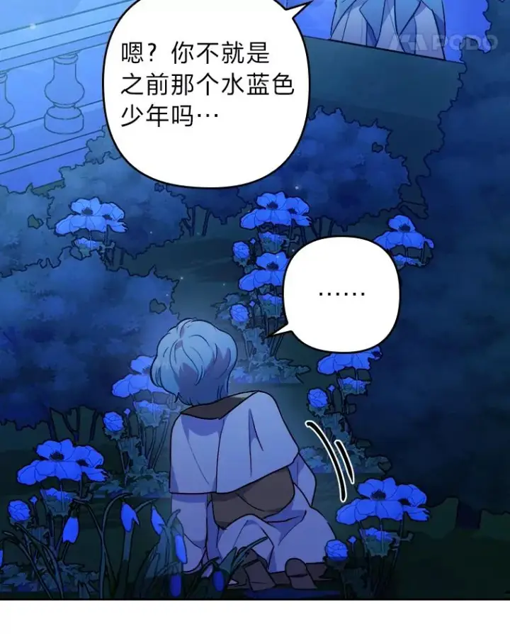 漫画《勾引了病弱男主》9.水蓝色少年第75张图
