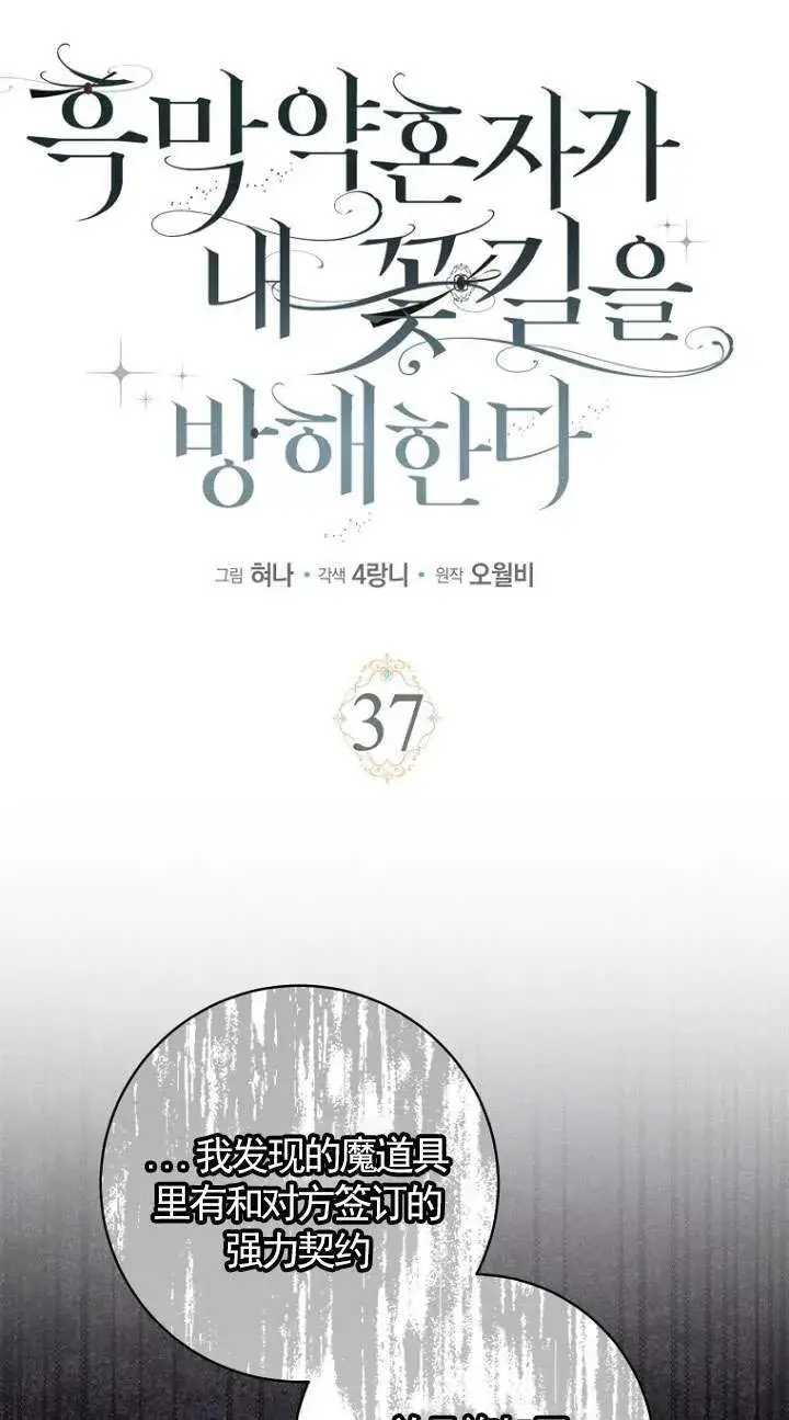 漫画《黑幕未婚夫阻碍我的花路》第37话第27张图
