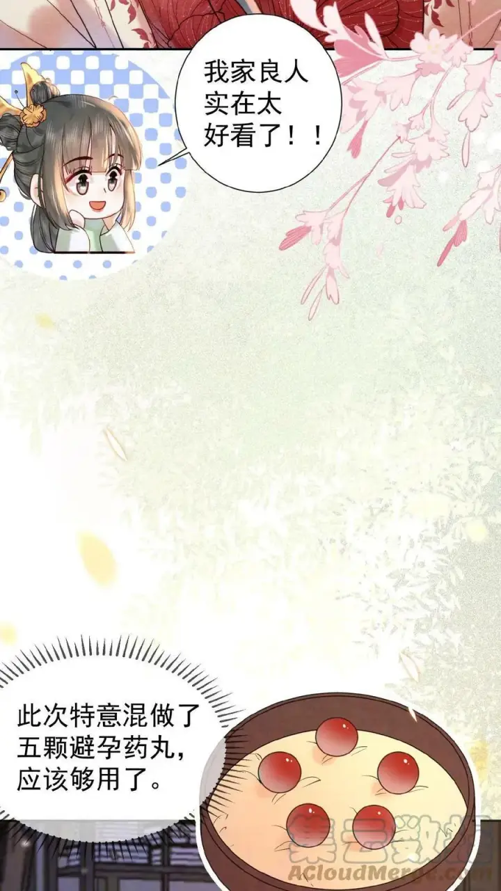 漫画《娇娇贵妃手段高，皇帝不经撩》第14话 避孕小药丸第7张图