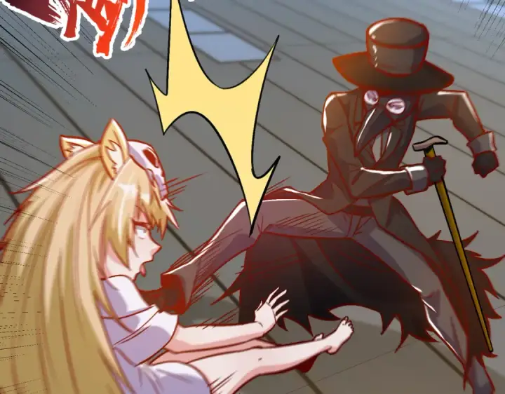 漫画《开局强吻裂口女》第160话 香蕉猫只会哭？第31张图