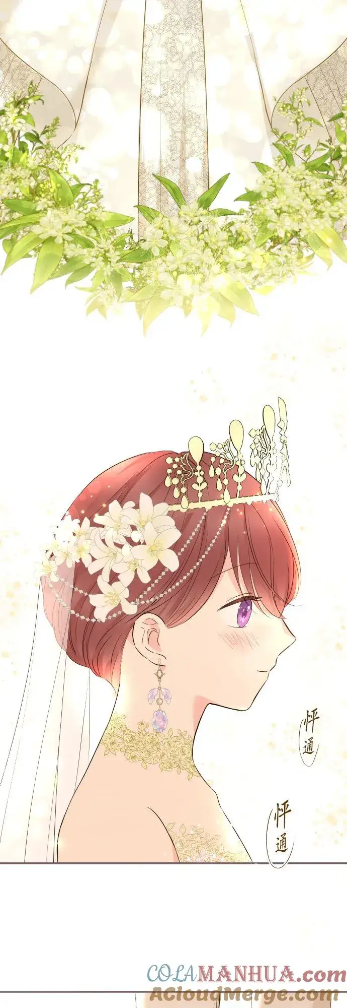 漫画《龙骑士与转生圣女》100话 新娘第9张图