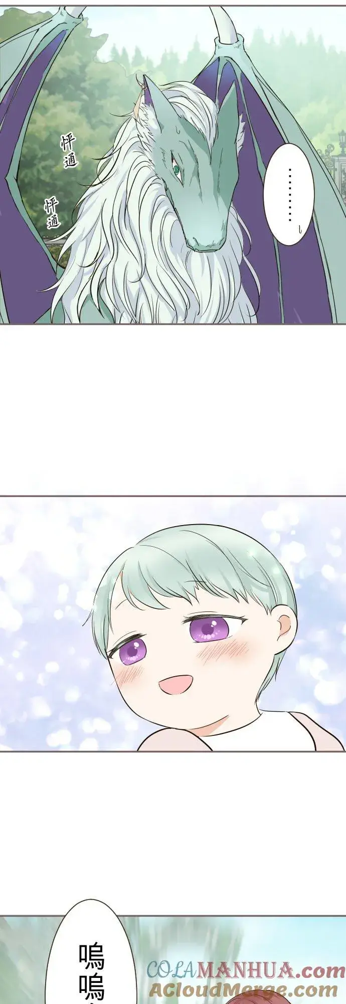 漫画《龙骑士与转生圣女》123话 希望大家能爱她第23张图