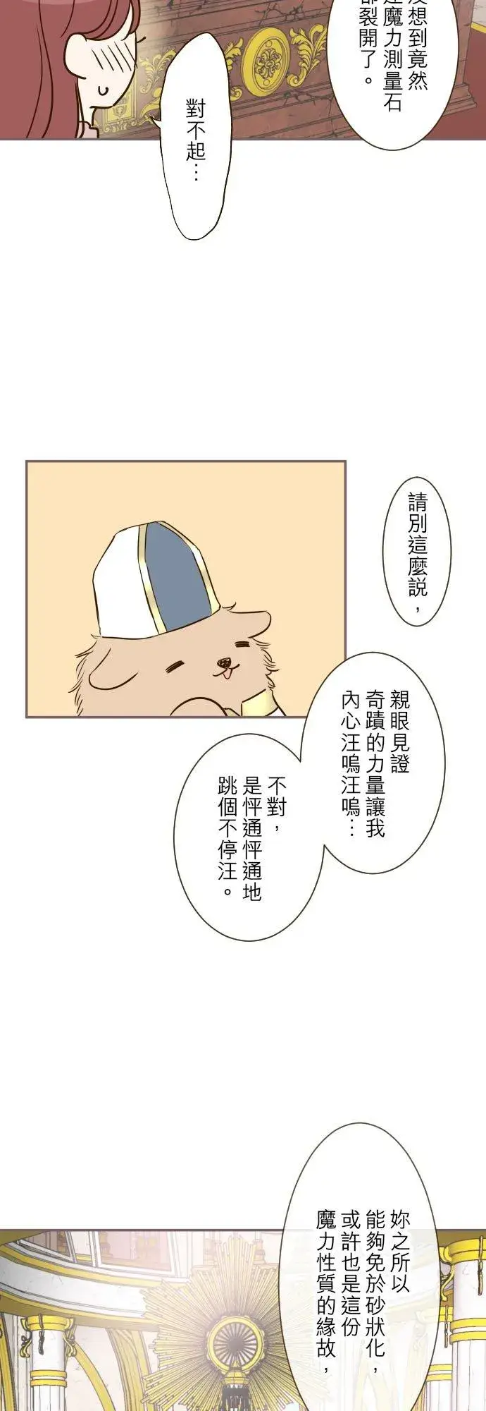 《龙骑士与转生圣女》42话 魔法鉴定图4