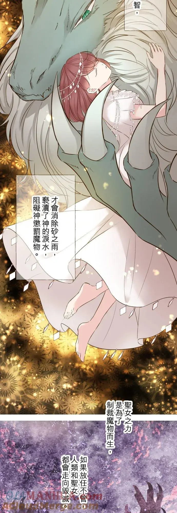 漫画《龙骑士与转生圣女》82话 美男子第15张图