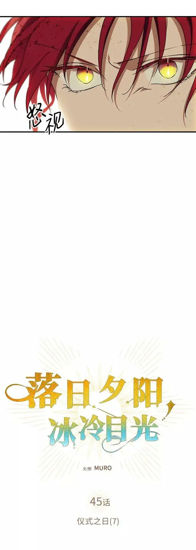 漫画《落日夕阳，冰冷目光》[第45话] 仪式之日（7）第11张图