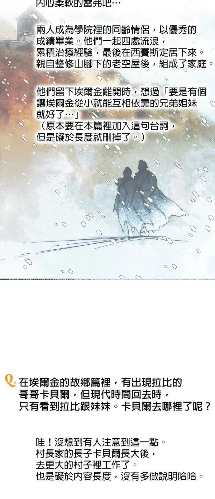 漫画《落日夕阳，冰冷目光》后记第53张图