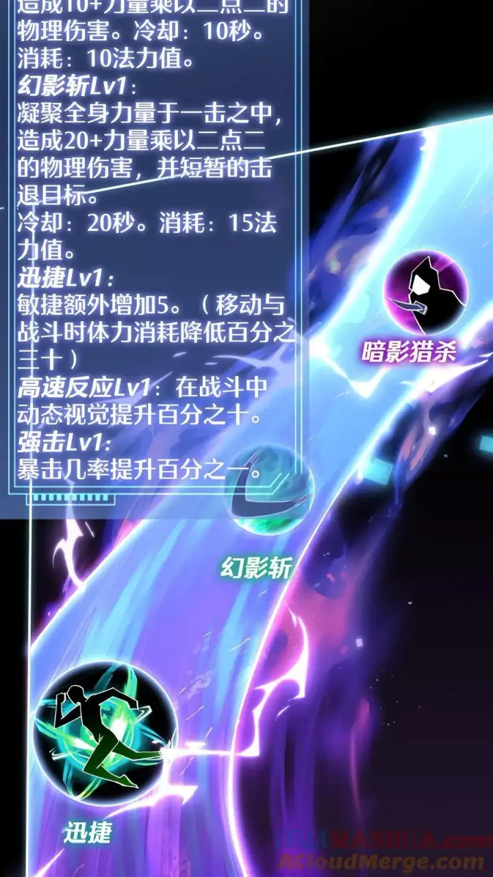 漫画《掠夺无数天赋，我在全民时代封神》第4话 孤身入副本！第19张图