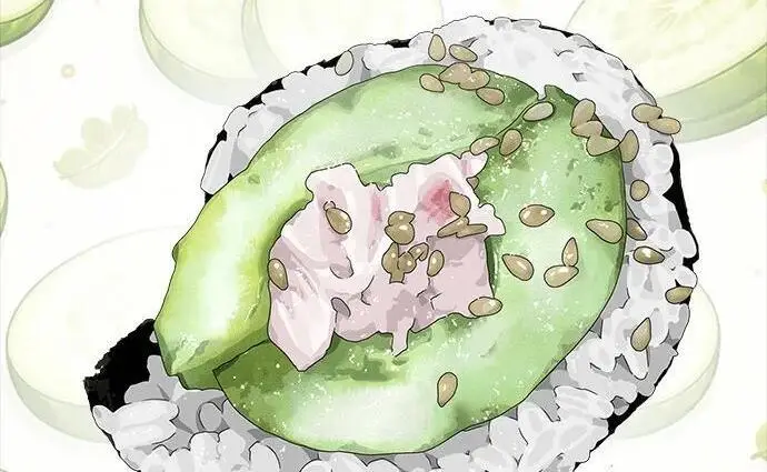 《米虫的一日三餐》第269话 小黄瓜饭卷图141