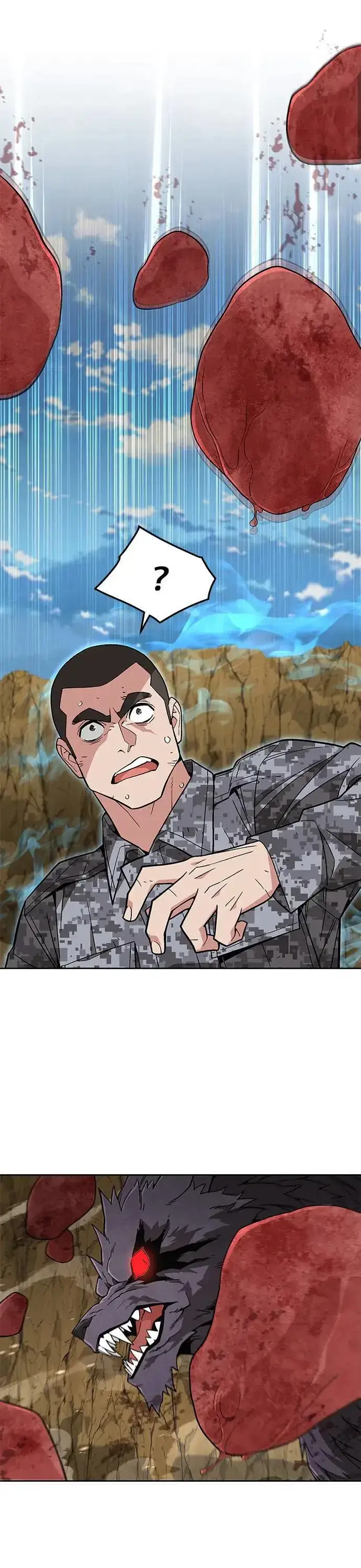 《灭亡世界的伙房兵》第38话 成功下山图19