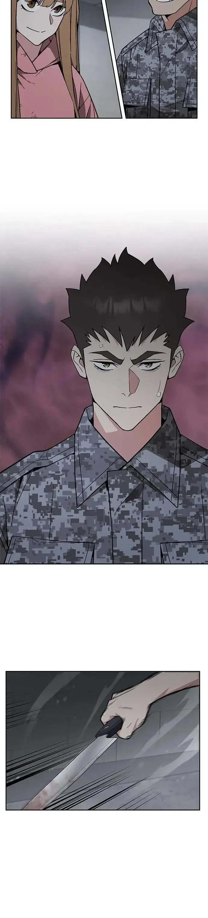 《灭亡世界的伙房兵》第41话 军舍(3)图25