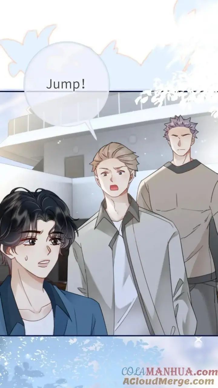 《明撩！暗诱！和顶流影帝恋综撒糖》第188话 狼狈跳海图17