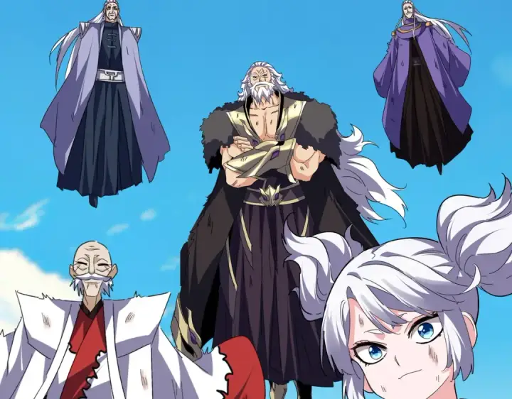 漫画《魔皇大管家》第766话 五老合作第3张图