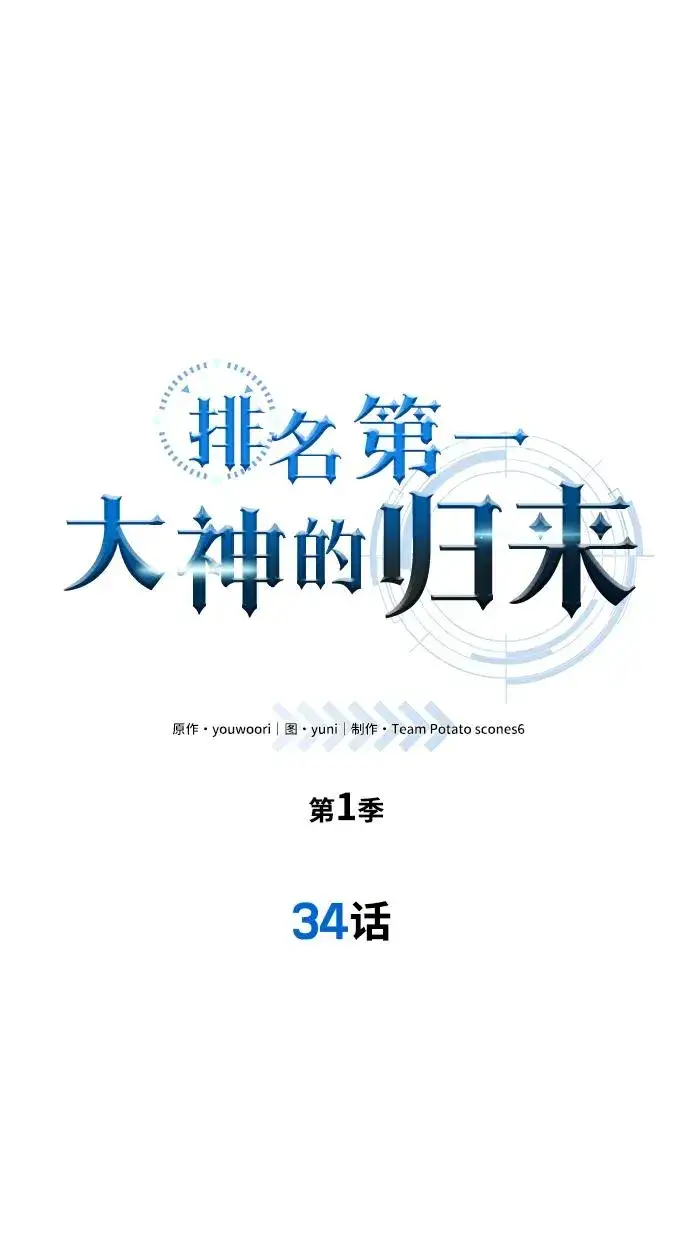 《排名第一大神的归来》第34话图11