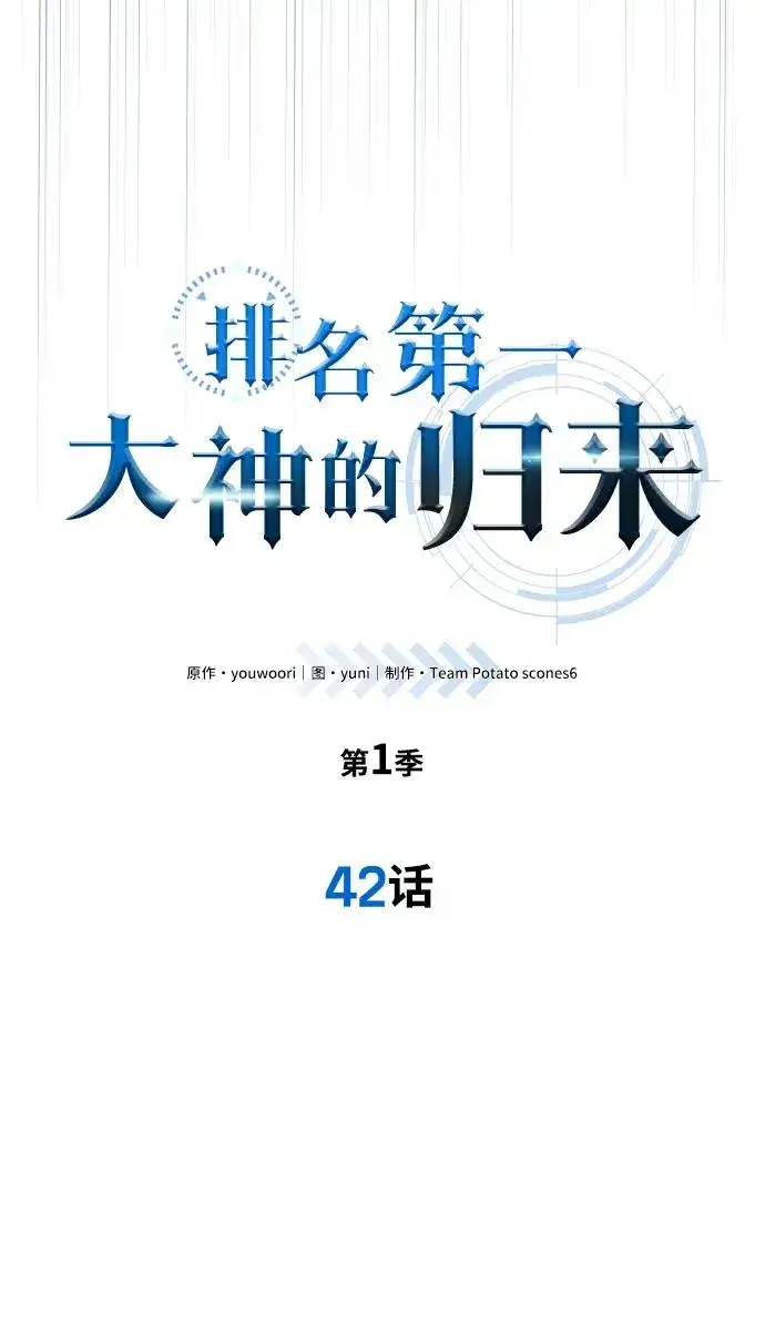 《排名第一大神的归来》第42话图8
