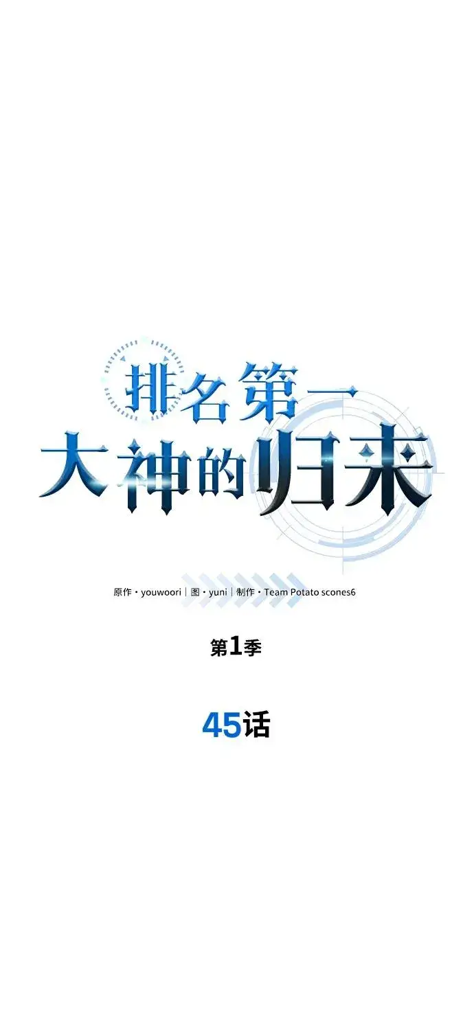 《排名第一大神的归来》第45话图9