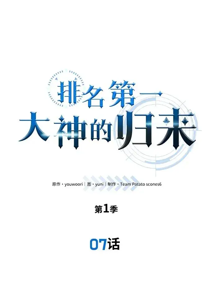 《排名第一大神的归来》第7话图4