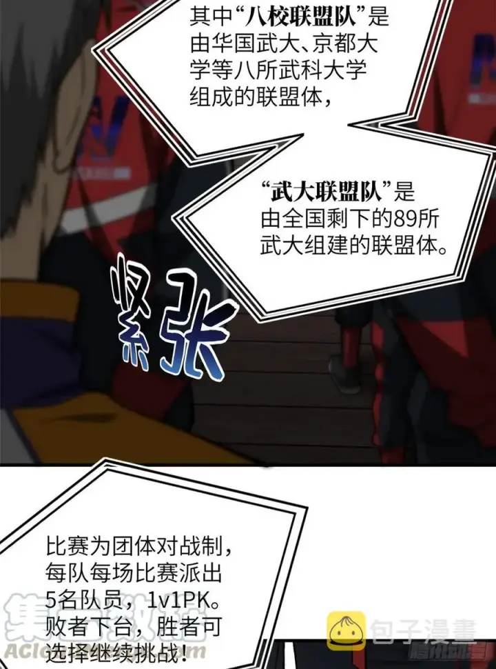 漫画《全球高武》076 交流赛开幕第17张图