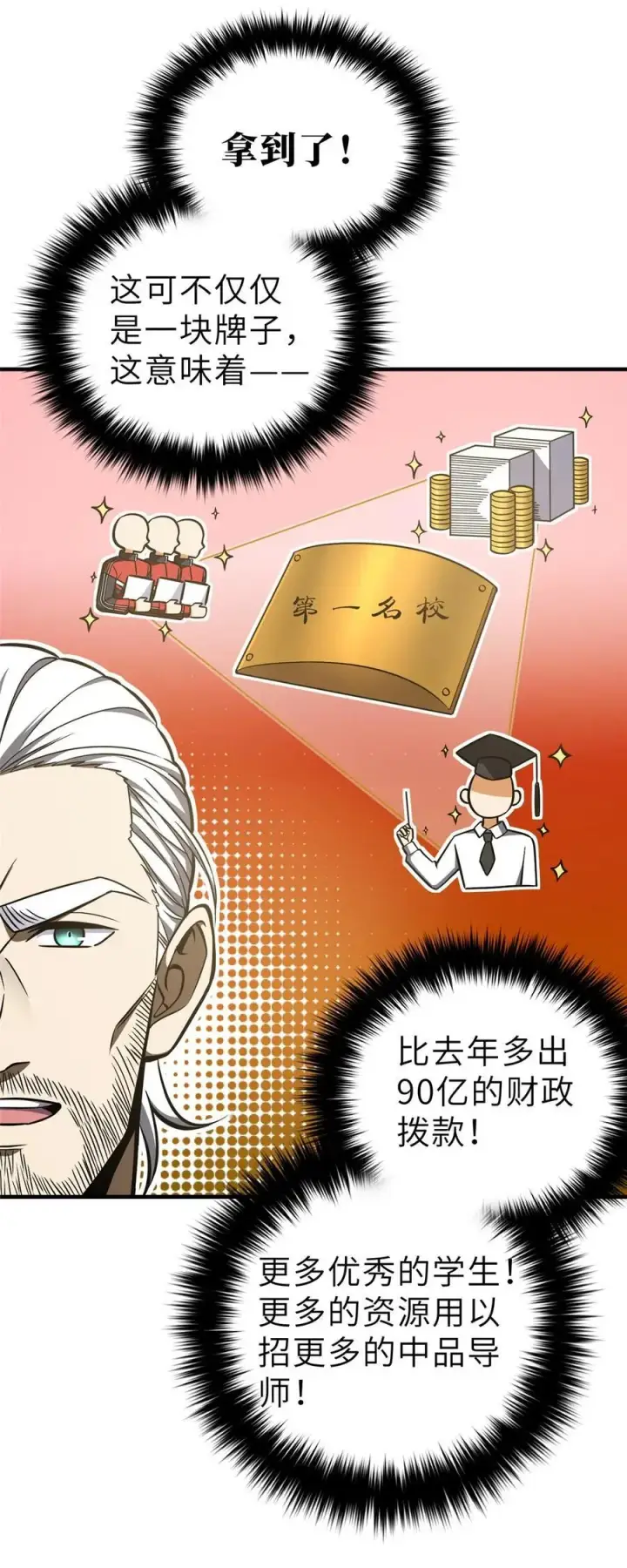 漫画《全球高武》233 第一名校第10张图