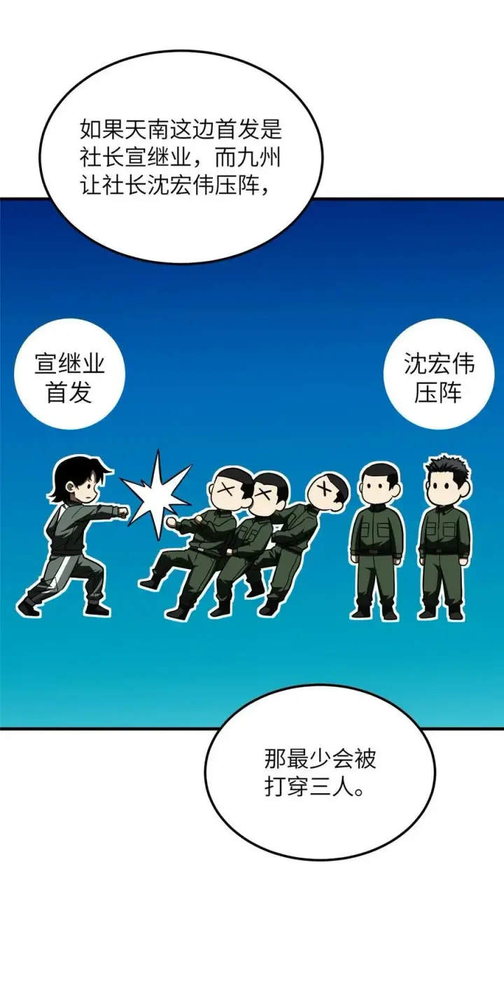漫画《全球高武》218 天南武大vs九州军校第8张图