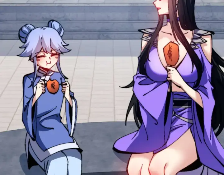 漫画《师尊：这个冲师逆徒才不是圣子》第86话 晚上来姐姐房间？第76张图