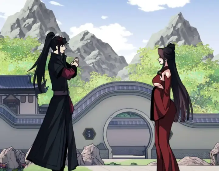 漫画《师尊：这个冲师逆徒才不是圣子》第87话 贤内助，随我进屋第111张图