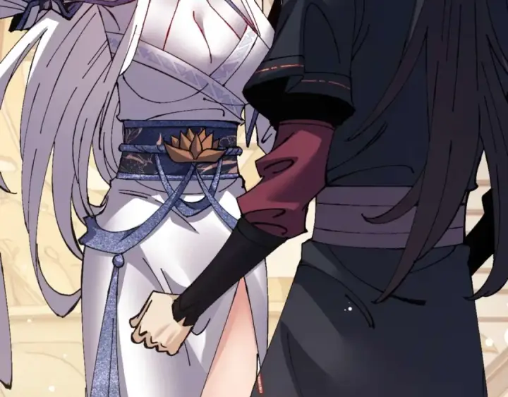 《师尊：这个冲师逆徒才不是圣子》第114话 大白天的你不要太过分图43